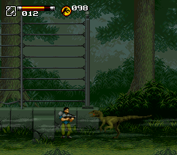 Jurassic Park II - The Chaos Continues (Europe) (En,Fr,De,It) In game screenshot